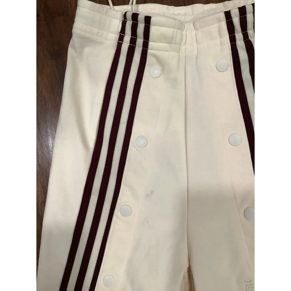 Adidas Womens IVY PARK Snap Athletic Track Pants, XS